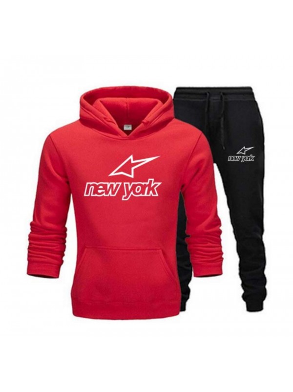 Jogging homme New York Etoile rouge