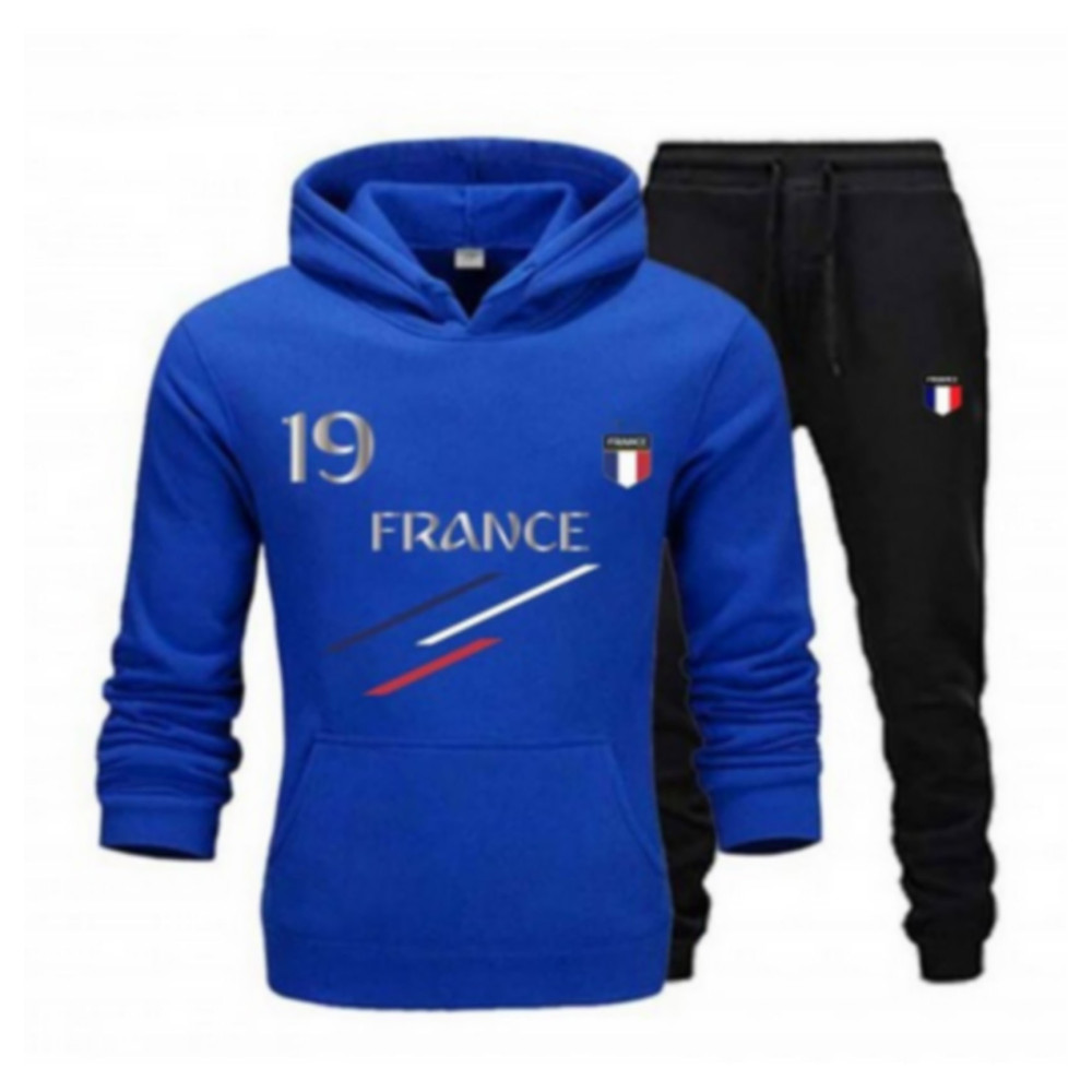 Jogging Foot France enfant bleu royal N°19