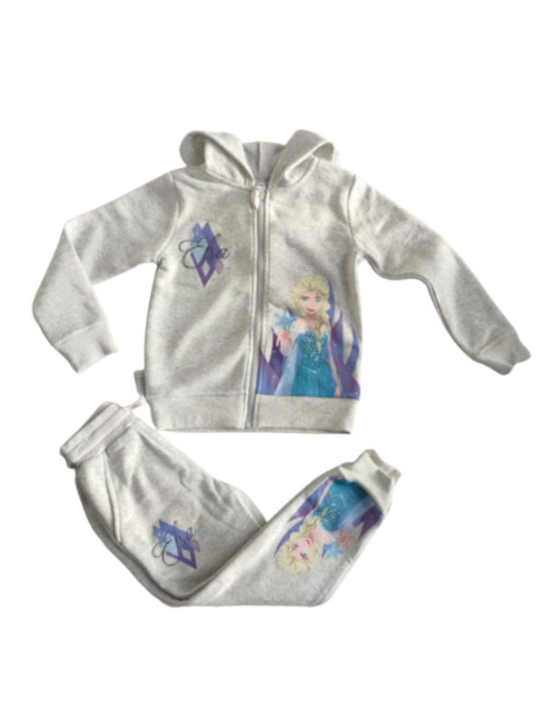 Jogging fille La Reine des Neiges 4 ans Bleu - Cdiscount Prêt-à-Porter