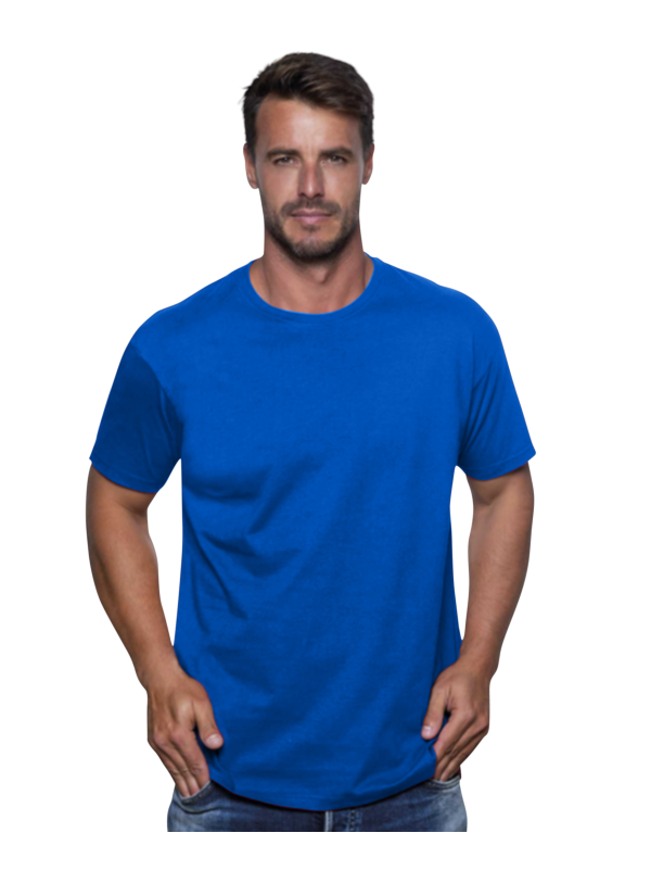 Tee shirt Homme JHK  bleu royal 100% Coton