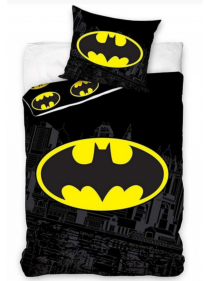 Housse de couette Batman 100% Coton - 140 x 200 cm lit 1 place