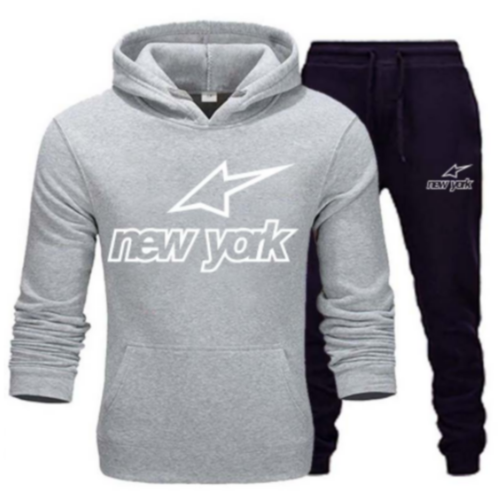 Jogging enfant unisexe New York Etoile gris