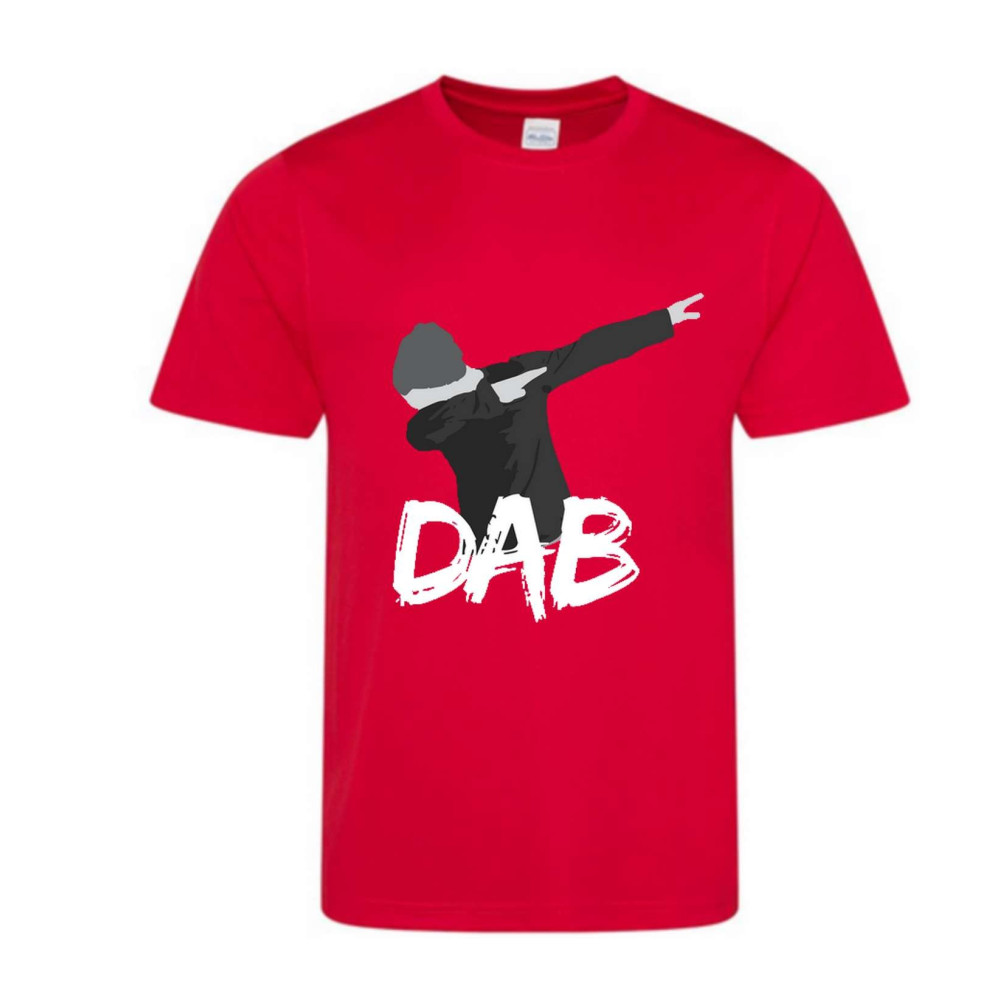 Maillot - Tee shirt manches courtes enfant DAB rouge