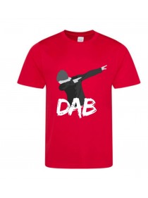 Maillot - Tee shirt manches courtes enfant DAB rouge